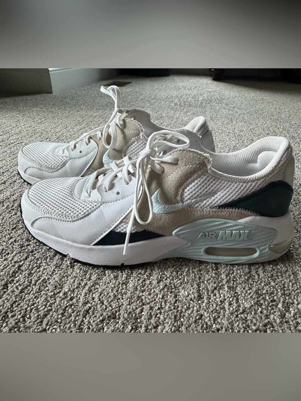 Nike Air Max White Light Blue Sneakers W10